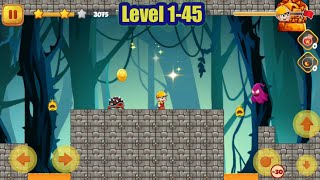 Super bino 2 adventure world | level 1-45 | #gaming #games #gameplay screenshot 2