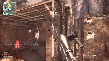 Call of Duty MW3: Thekizza123abc`s Triple Kill Collateral Flashed