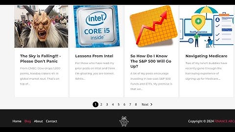 Wordpress Blog with Elementor Page Pagination Fix
