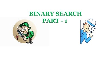what is Binary Search ? || PART-1|| Integer OverFlow Problem