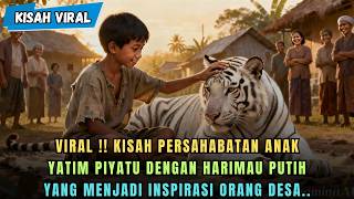 VIRAL!! KISAH PERSAHABATAN ANAK YATIM PIATU DENGAN HARIMAU PUTIH YANG MENJADI INSPIRASI ORANG DESA..