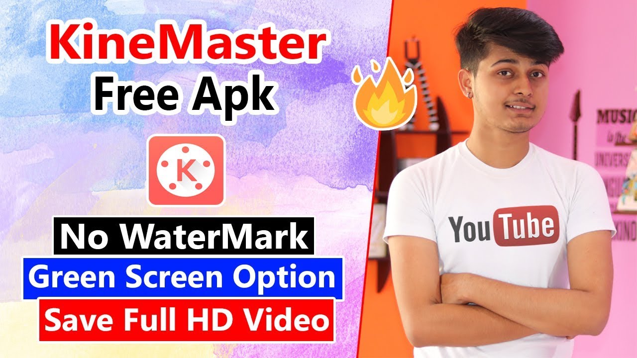 KineMaster Pro Video Editor - No Watermark & MOD: Unlocked All Premium Features 2019 In Hindi - YouTube