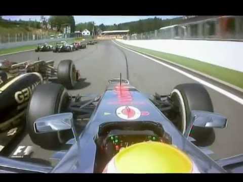 F1 Spa 2012 - Hamilton crash Onboard [HD]