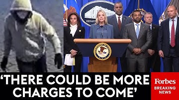 BREAKING NEWS: Bondi, Patel, Pirro Detail Arrest & Charges Of Jan. 6 Pipe Bomb Suspect