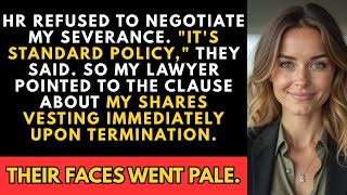 HR Refused My Severance Deal – So I Took My Shares and Crashed Their Entire Executive Team