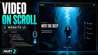 Advanced Scroll Animations with GSAP | Interactive Video UI Tutorial | Part 2