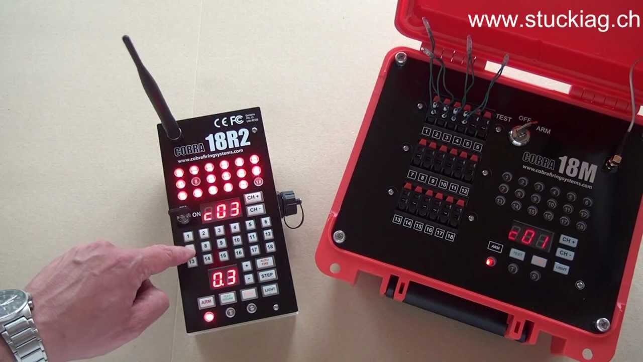 Cobra Funk-Zündsystem für Feuerwerk