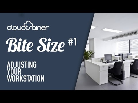 Adjusting Your WorkStation - Office DSE Advice