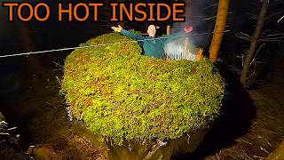 I Built a Foil Blanket Heat Trap Experiment ...it Got WAY Too Hot Inside