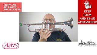 Our friend stan from taylor music (http://www.1800usaband.com/) asked
us to do a review of the adams exclusive trumpet, fulcrum! this horn,
which is base...