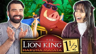The Lion King 1 12 Is So Fun Lion King 1 12 Movie Reaction Timon And Pumbaa