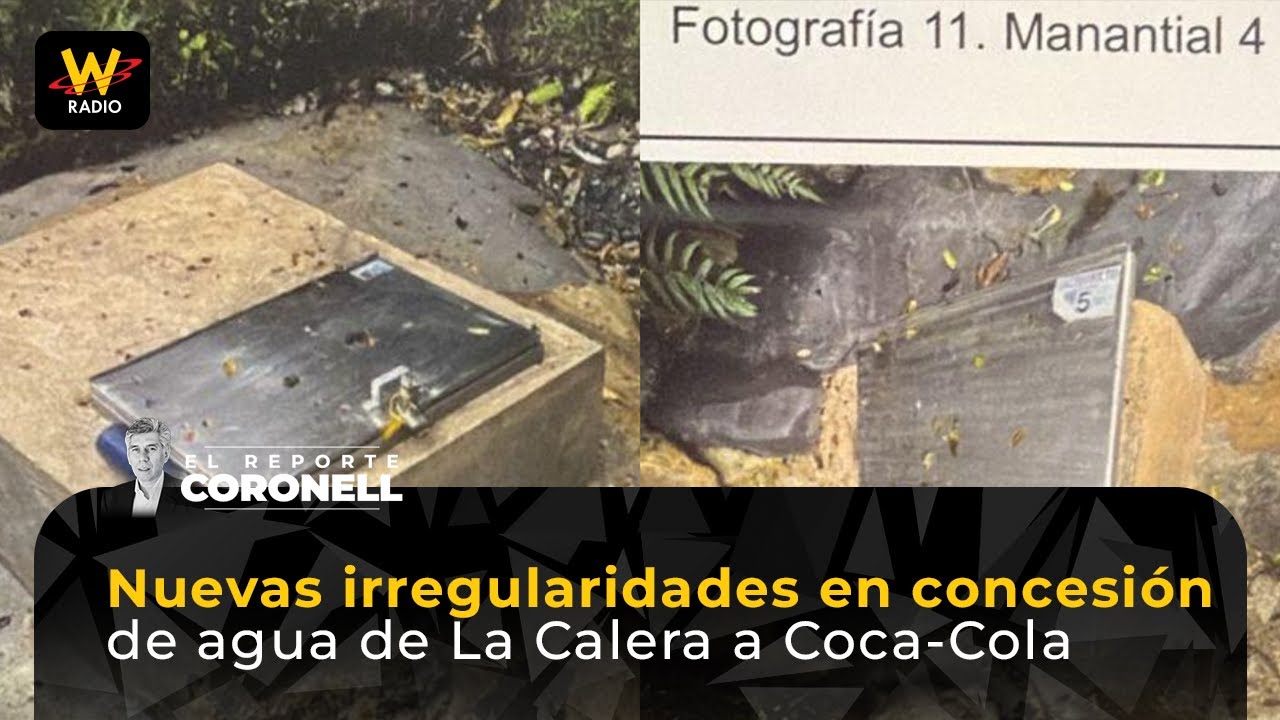 Nuevas irregularidades en concesión de agua de La Calera a Coca-Cola ...