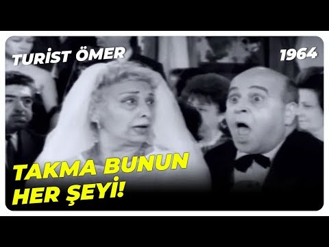 Turist Ömer - Ömer, Rüknettin'i Bedia'dan Kurtarıyor! | Sadri Alışık Yeşilçam Komedi Filmi