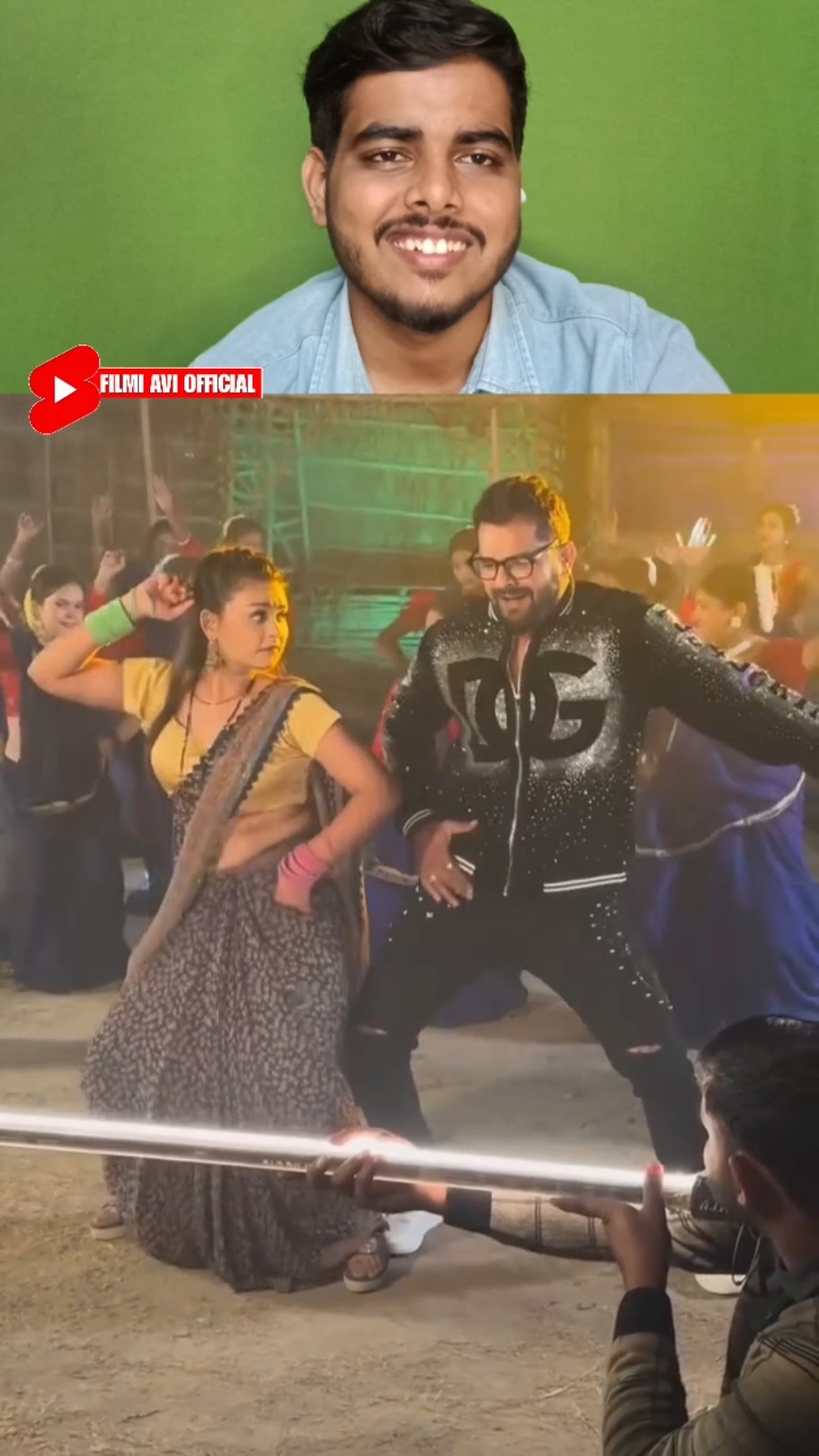 Khesari Lal Yadav \u0026 Priya Raghuvanshi New Song Shooting Dance Reaction Video | #shorts #viralshorts