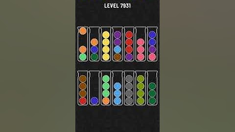 Ball Sort Puzzle Level 7931