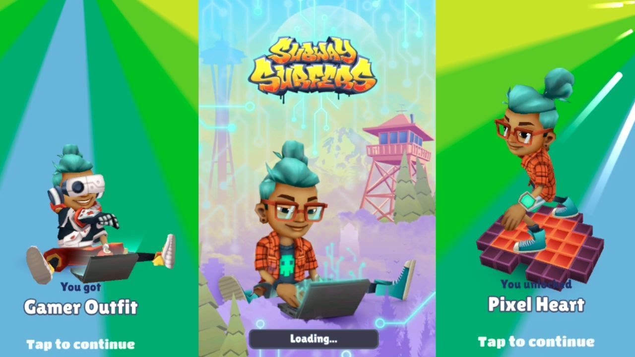 SUBWAY SURFERS SEATTLE, USA # (ANDROID,D2)