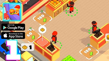 Burger Please! Game Gameplay Walkthrough - Part 1 (iOS, Android)