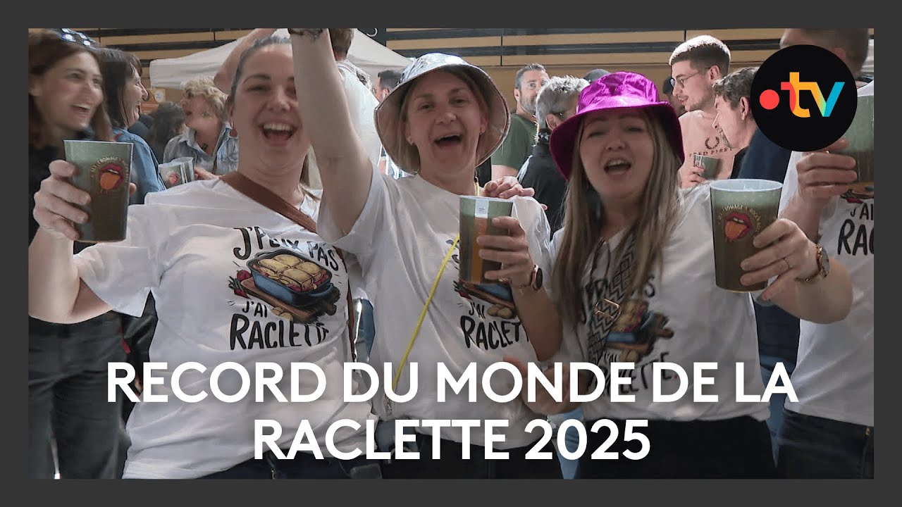 Max Raclette Record du monde de la raclette 2025 - YouTube