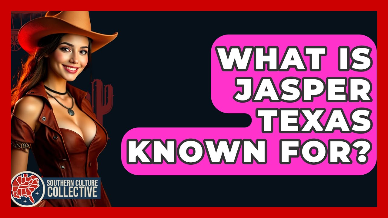 What Is Jasper Texas Known For? - Southern Culture Collective