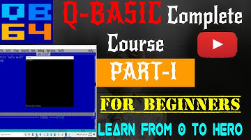 Learn QBasic from beginning: Step-by-Step Programming Guide