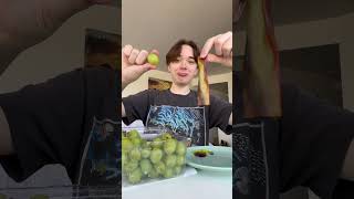 Making frozen fruit roll up grapes #shorts Net Worth