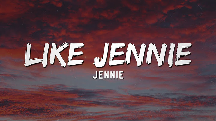 JENNIE - like JENNIE (Lyrics) 🎶 | Jennie New Song Lyrics ✨