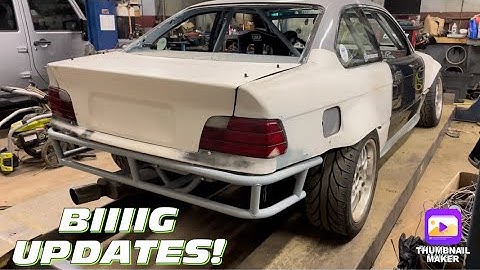 UPDATE: Rear Frame And Bash bar Setup (Supercharged LS E36 Update)