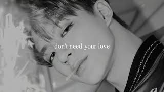 nct dream,hrvy - don't need your love \/\/ slowed + reverb