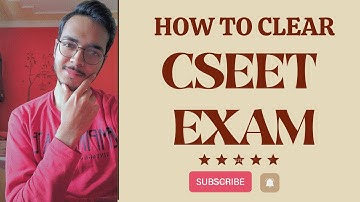 How to clear CSEET Exam | By Chaitanya Kedia