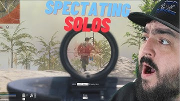 We Are Spectating Warzone Caldera Solos