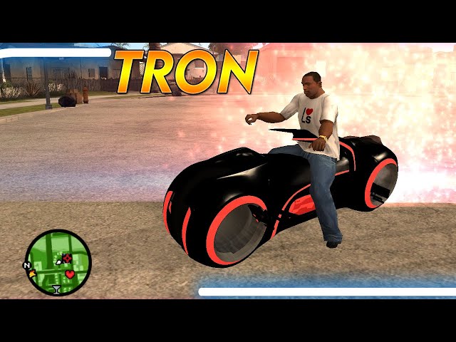 Tron legacy bike v.2.0 for GTA San Andreas