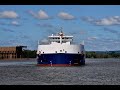 First Trip to Superior, the new ship Capt Henry Jackman Departing with BN-5 Ore August 01, 2021