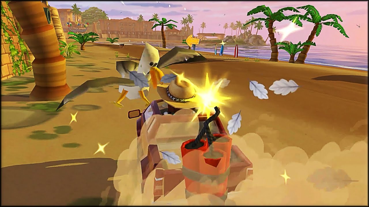 gaming logo Beach Buggy Racing 2 #8 - Space Racing