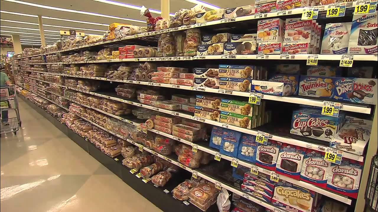 I go to the grocery store. I go to the grocery store