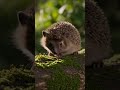 What do hedgehogs actually do after dark? #hedgehog #wildlife #shorts
