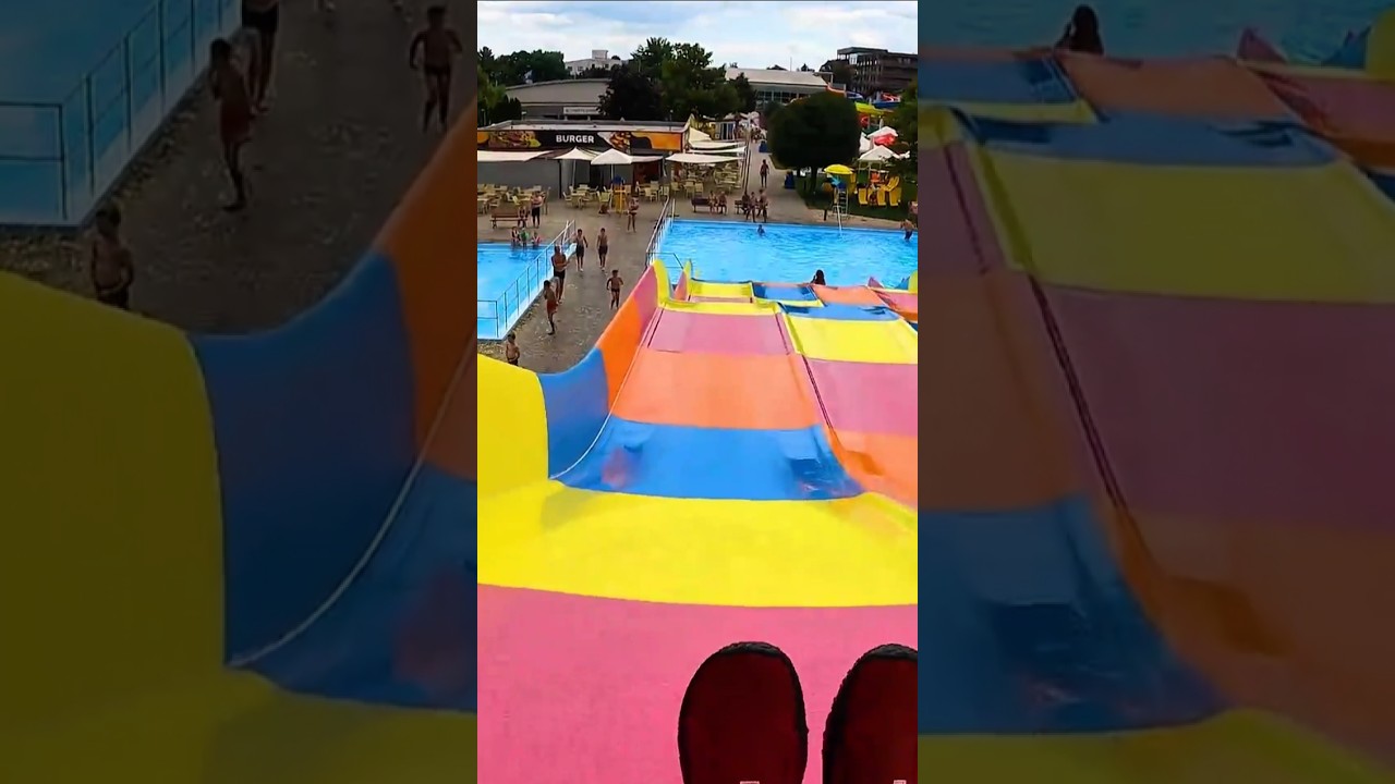 Bella ciao Bella ciao New Water Sliding Video 😱