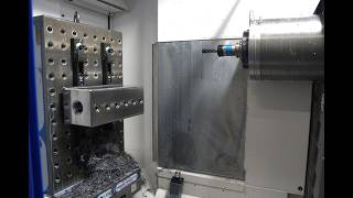 CNC Machining of Manifold from 4140 Steel - KIWA Japan Horizontal Machining Center by Methods