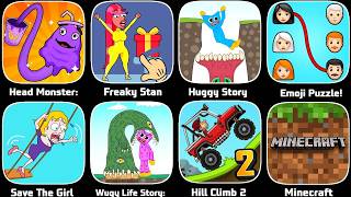 Gramic Monster Scary survival,Kick The Buddy,Minecraft,Emoji Puzzle,Survival Story,Bowmasters,HCR 2 screenshot 5