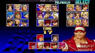 KOF97 98n00b vs john yagami#kof #kof97 #retrogaming #arcadegameskof #gaming #arcade #snk #fightcade2 screenshot 4