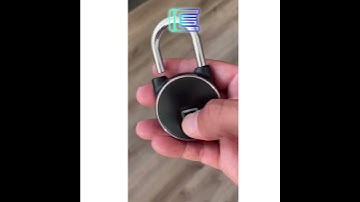 🔐 Smart Security, The Best Fingerprint Padlock Ever 💯 - The Connected Shop