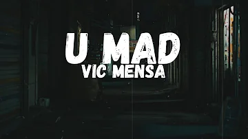 VIC MENSA - U Mad (Lyrics)