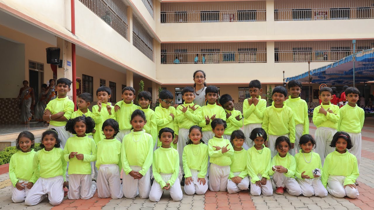 Annual Day Celebration Melange 2023 Visual lighting St