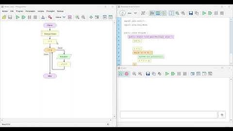 Materi perulangan atau loop di Flowgorithm, yang mencakup For Loop, While Loop, dan Do While Loop.