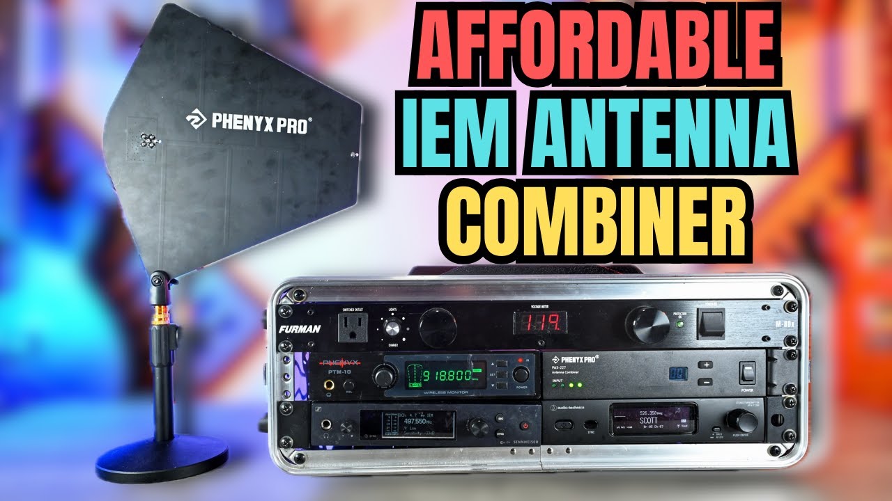 Watch AFFORDABLE In-Ear Monitor ANTENNA COMBINER - Phenyx Pro PAS 227x on YouTube Watch AFFORDABLE In-Ear Monitor ANTENNA COMBINER - Phenyx Pro PAS 227x on YouTube