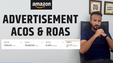 What is ACOS and ROAS | Ecommerce Advertising | Sponsored ads on amazon | How to calculate Profit? ✅