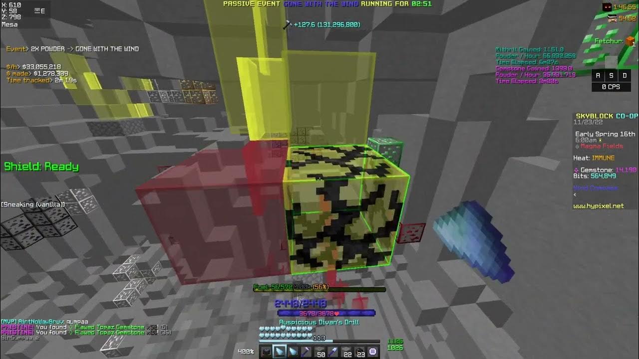 Free Ruby Gemstone Coords Hypixel Skyblock YouTube