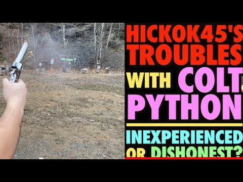 My Opinion To YankeeMarshal’s Respose To Hickok45s Python Problems