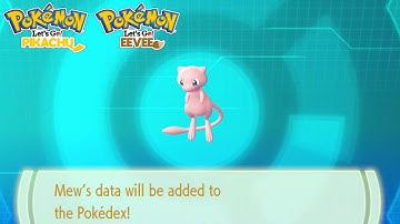 How to get MEW in Pokemon Let