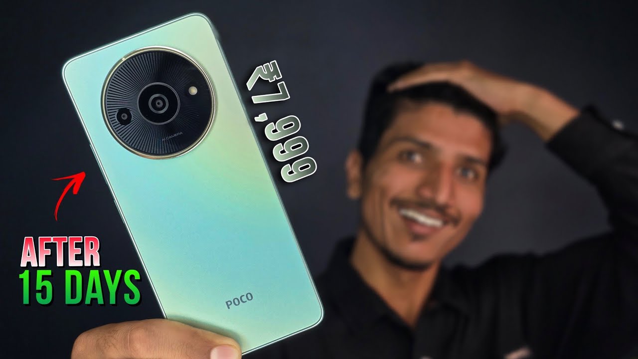 Poco C61 Review After 15 Days | Back Glass - Only 7,999 - YouTube