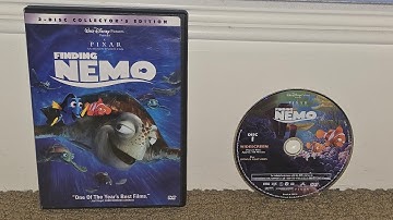 Finding Nemo USA DVD Walkthrough (2003)